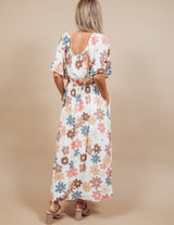 Azariah Floral Midi Dress *RESTOCKING SOON*