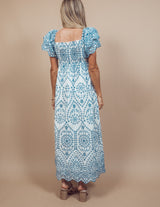 Aleena Embroidered Dress