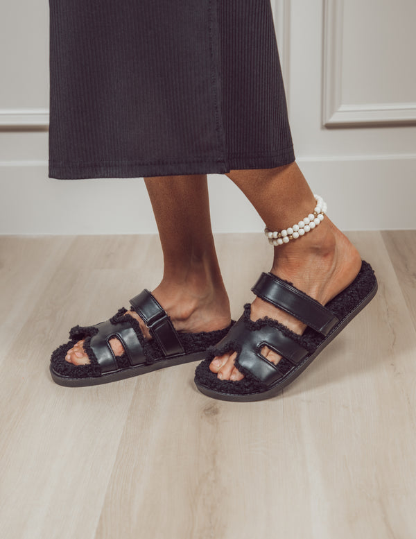 Octavia Sherpa Sandals