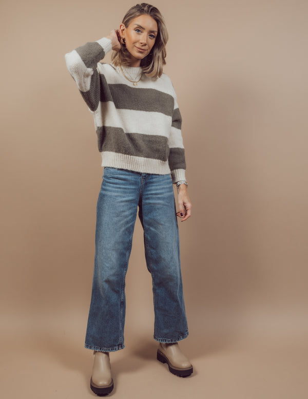 Marlene Striped Sweater