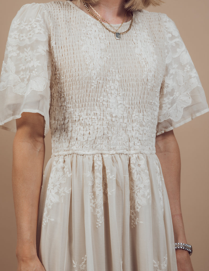 Gigi Embroidered Dress