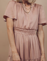 Jess Tiered Midi Dress