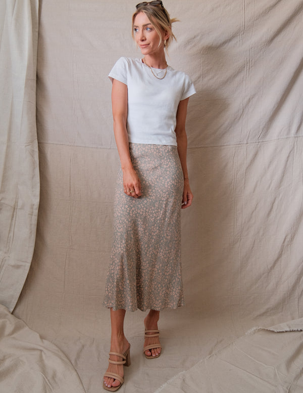 Alysa Floral Skirt