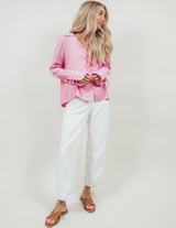 Nell Button Down Top
