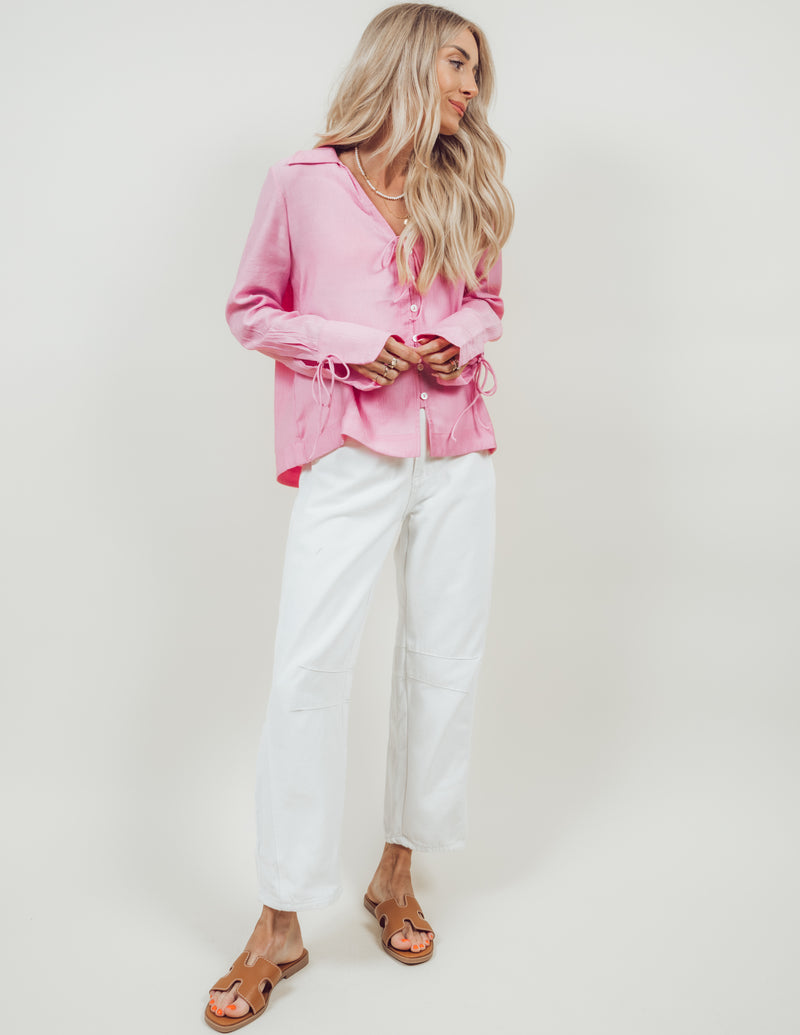 Nell Button Down Top