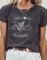 Los Angeles Mineral Washed Graphic Tee