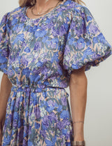 Amaris Floral Midi Dress