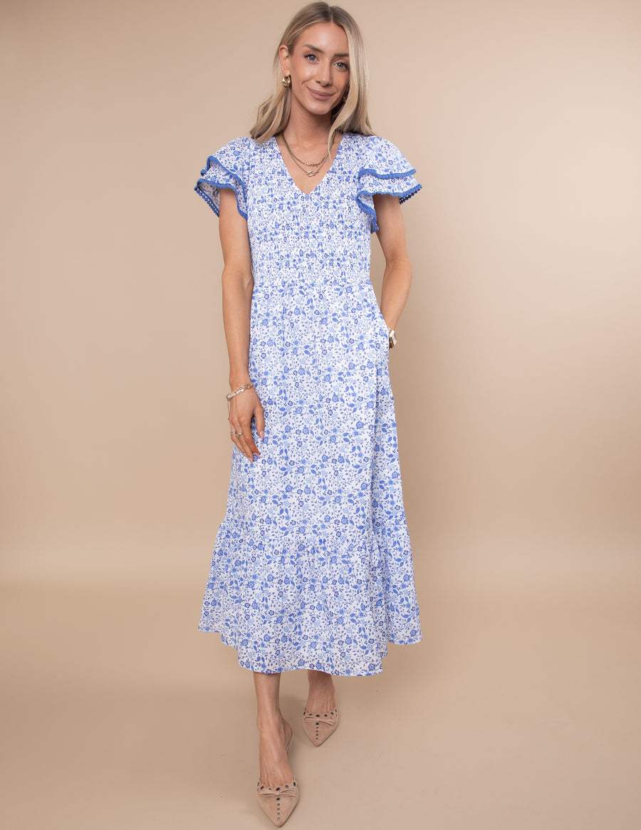 Maisie Floral Tiered Dress XL