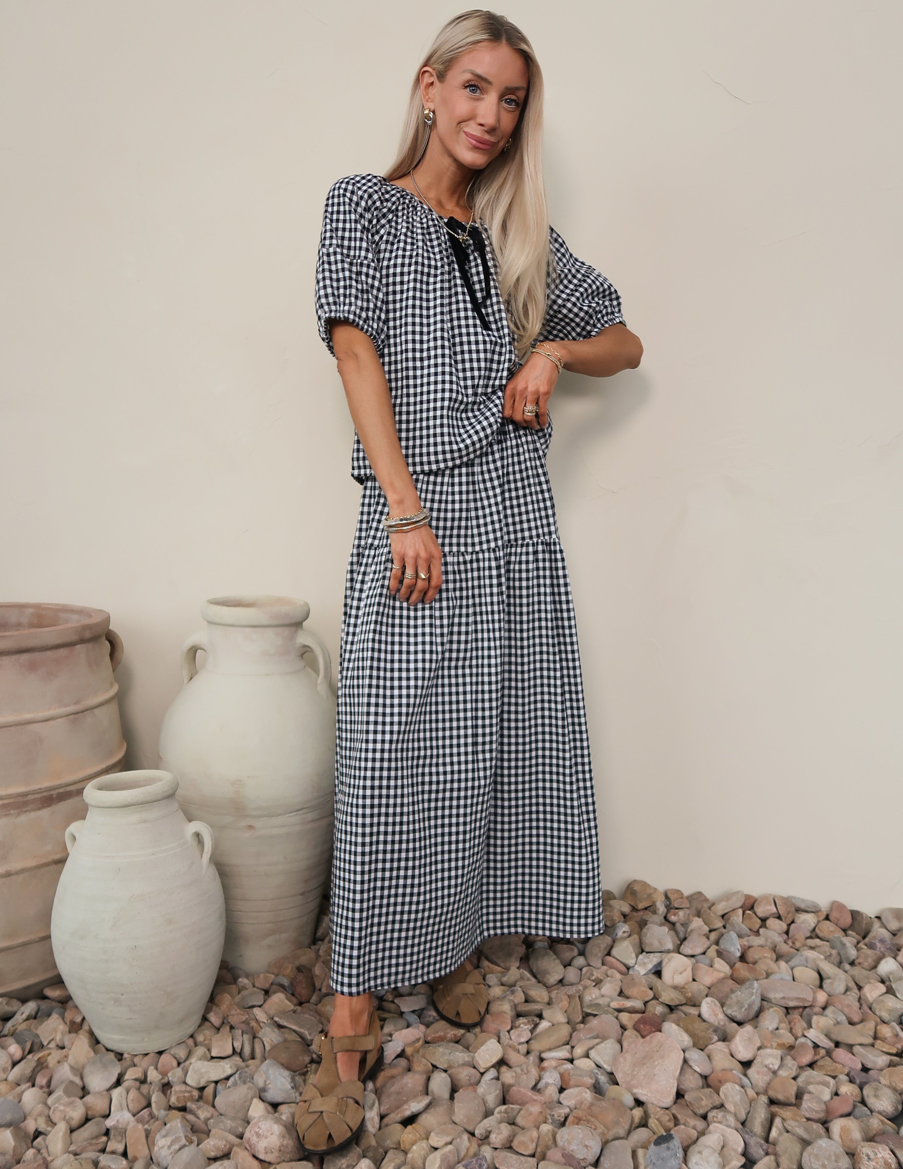Rowen Gingham Set · Shop Stevie