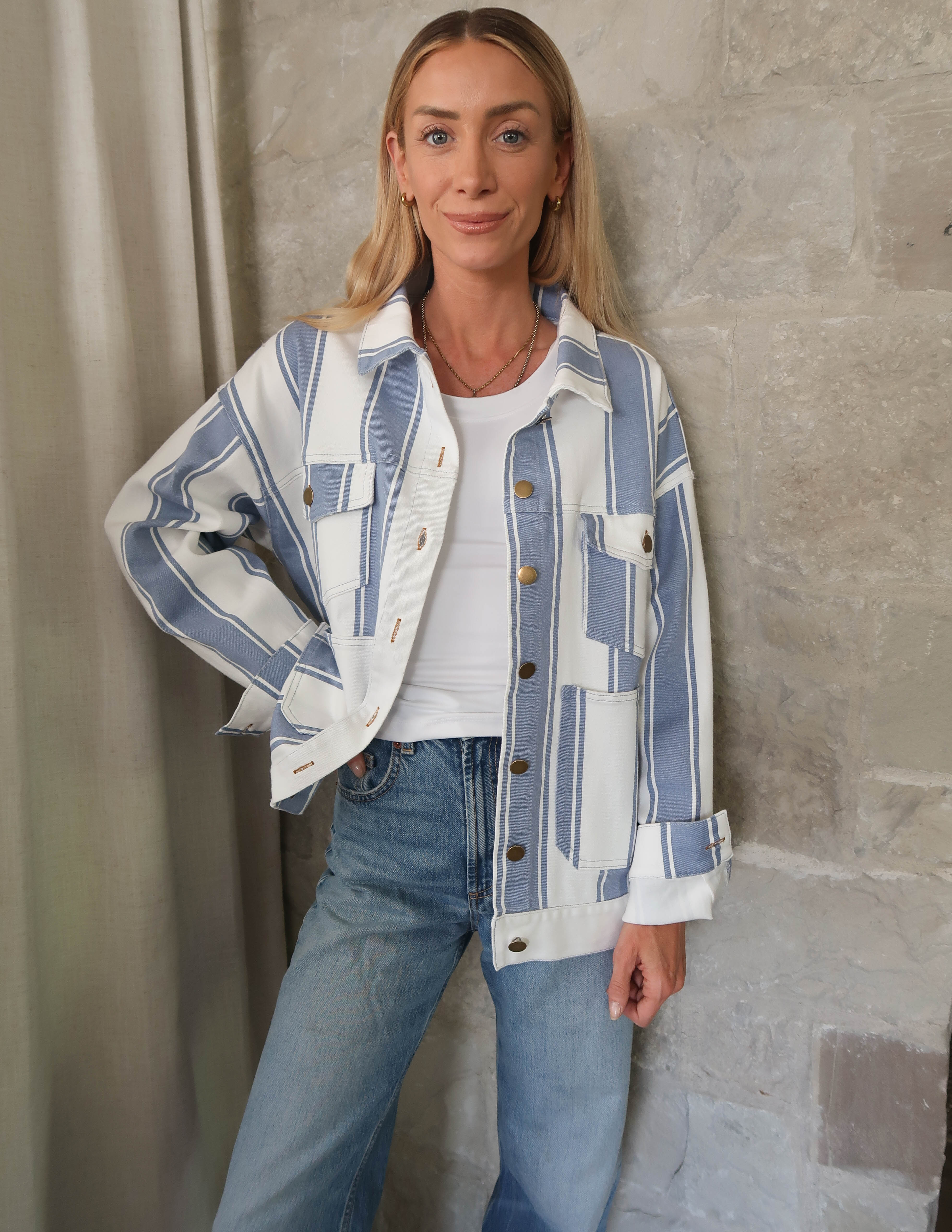 デニムジャケット Stevie Denim Jacket