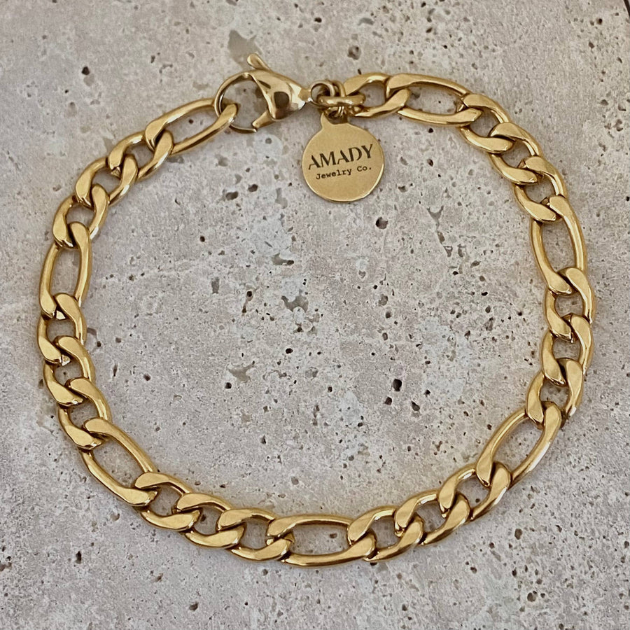 Forever Yours Figaro Bracelet