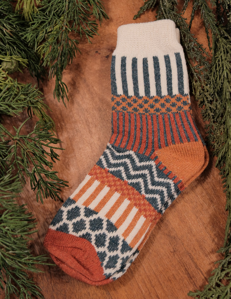 Festive Wool Sock