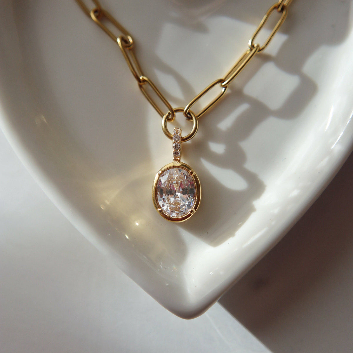 Mila Paperclip Necklace