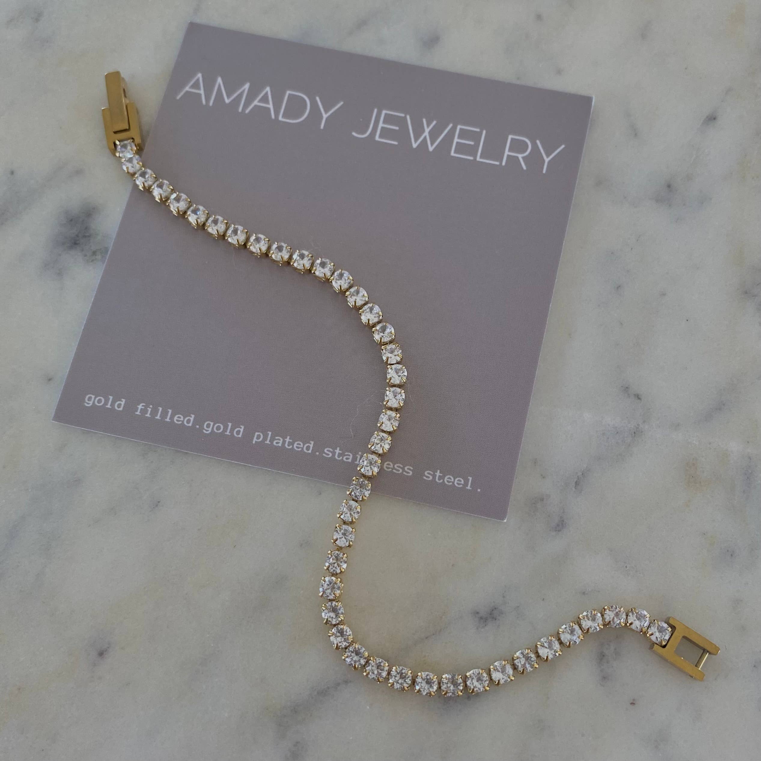 Golden Hour Tennis Bracelet