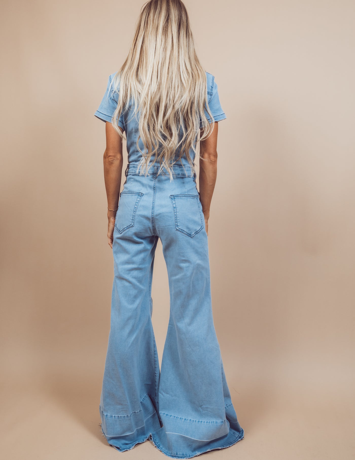 Jaylani Denim Jumpsuit