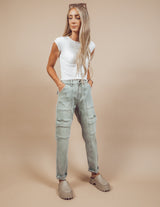 Rivka Cargo Denim