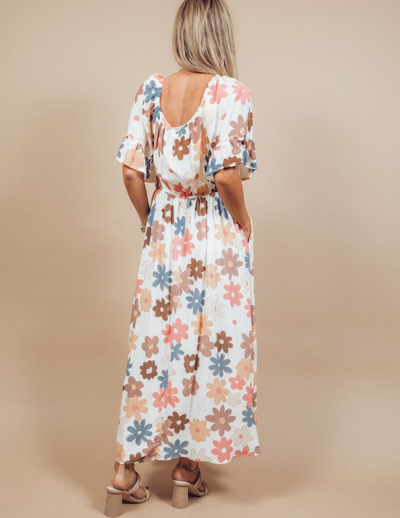 Azariah Floral Midi Dress