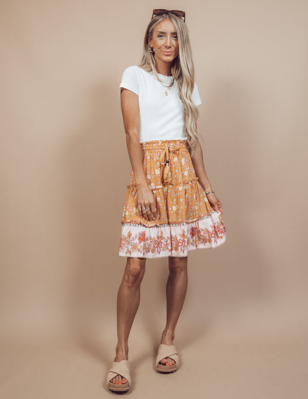 Lilian Floral Skirt
