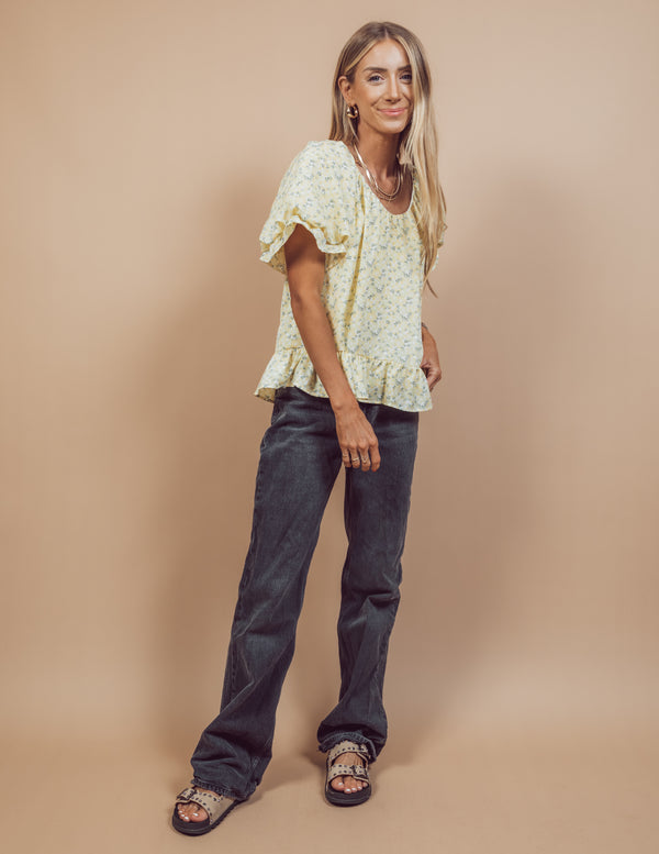 Laurel Floral Top