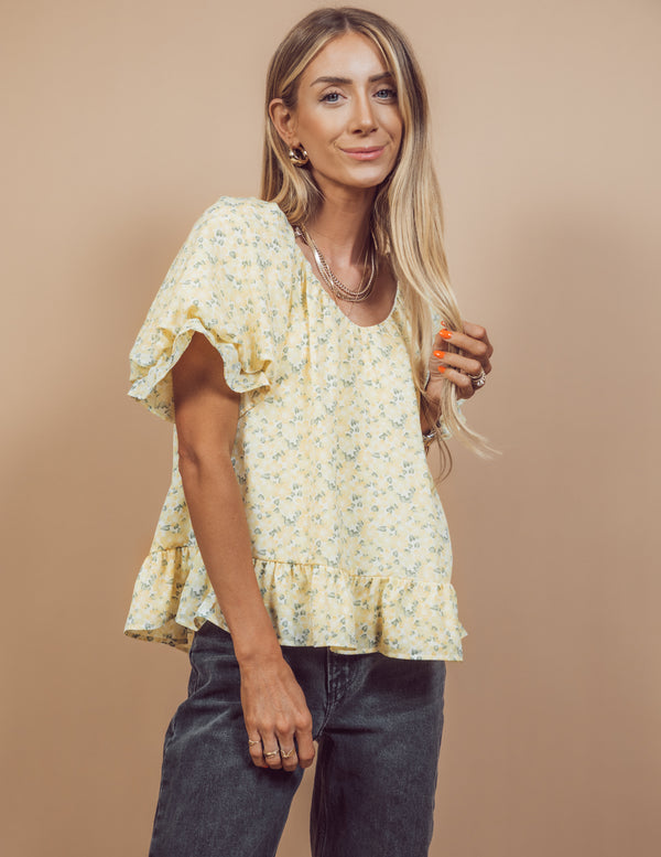 Laurel Floral Top