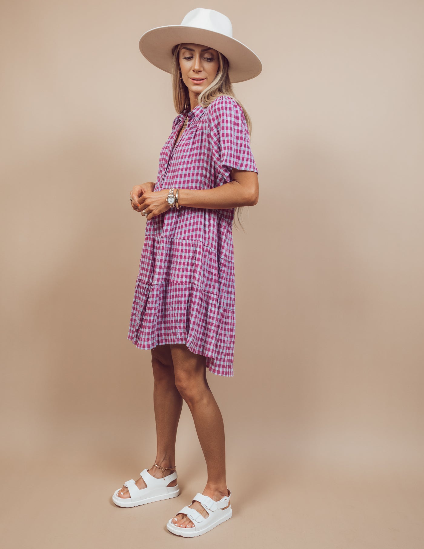 Savanna Gingham Dress