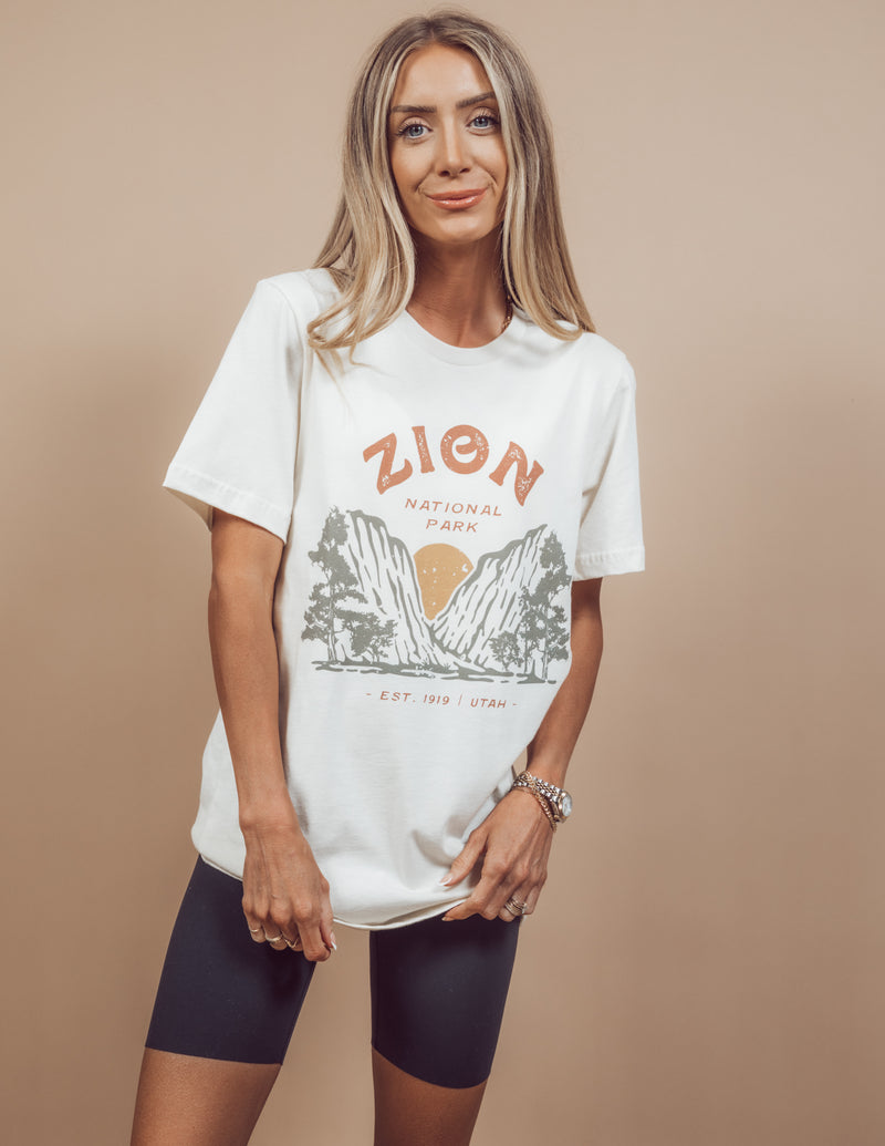 Zion National Park Graphic Tee