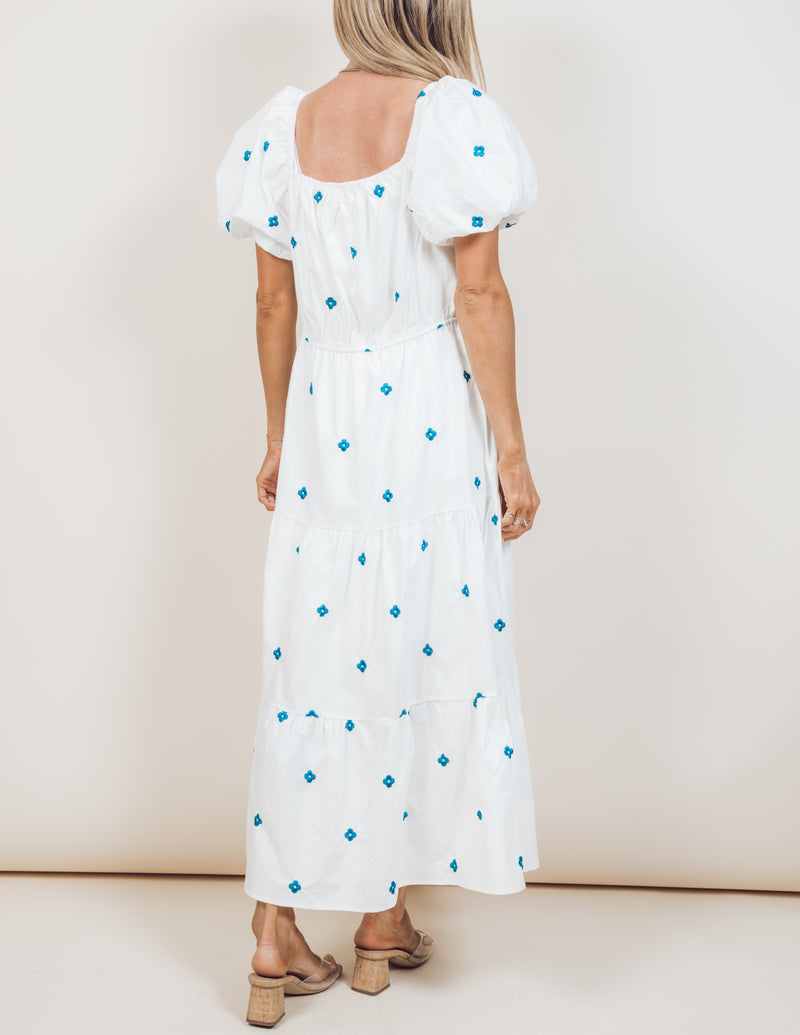 Cora Embroidered Dress
