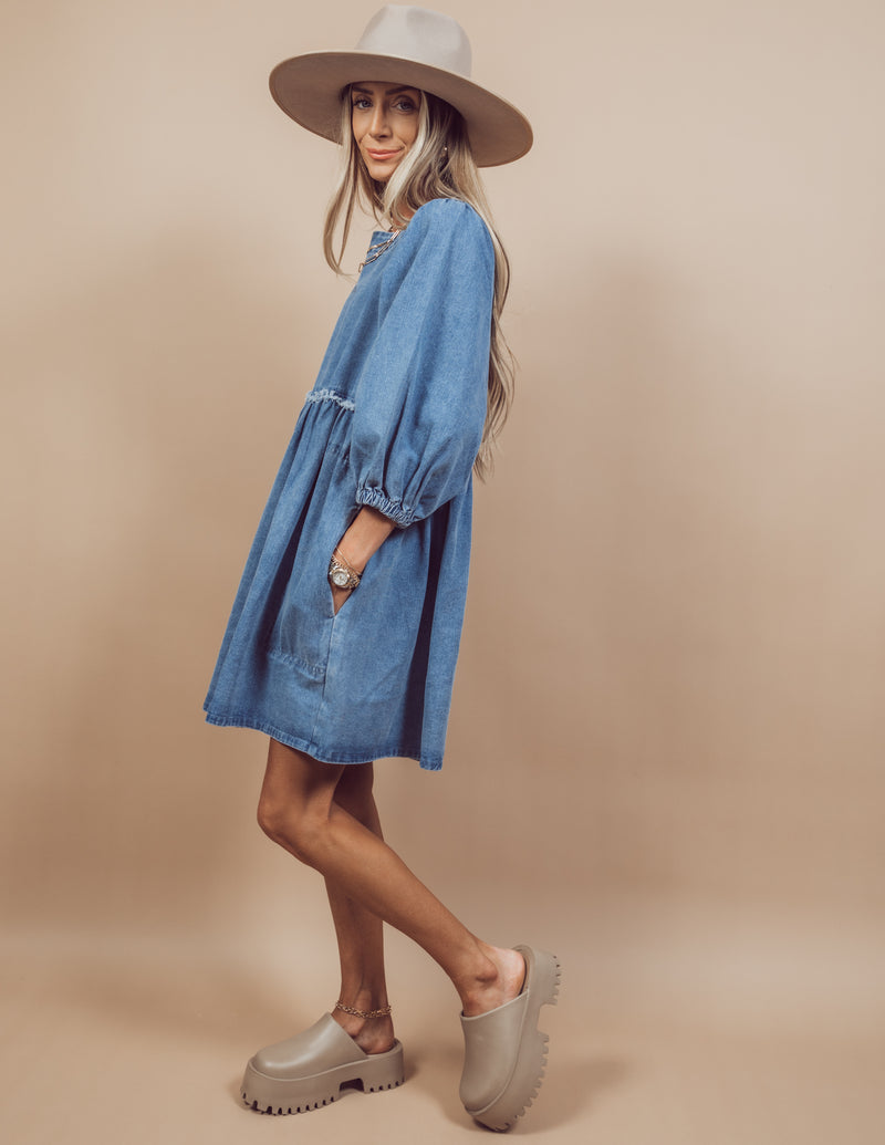 Mallory Denim Dress