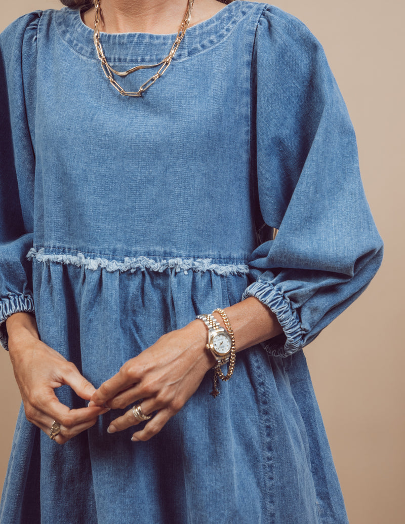 Mallory Denim Dress