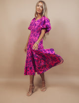 Averie Floral Midi Dress