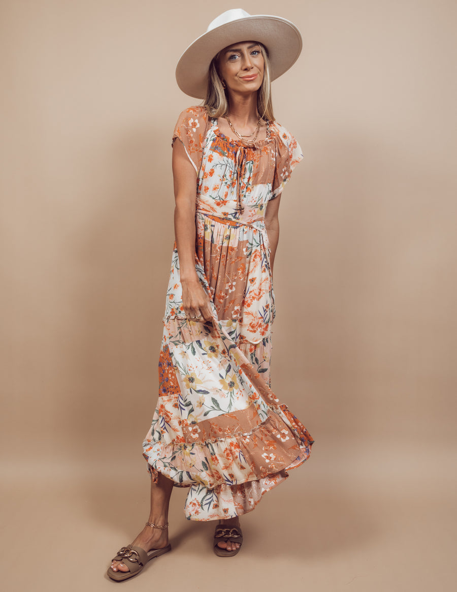 Kristina Floral Printed Dress