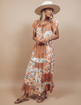Kristina Floral Printed Dress