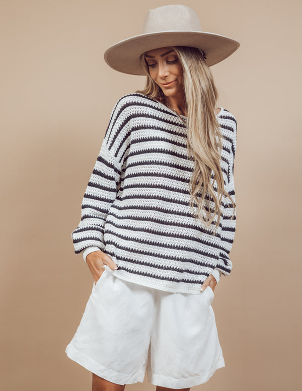 Liz Striped Sweater