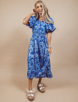 Averie Floral Midi Dress