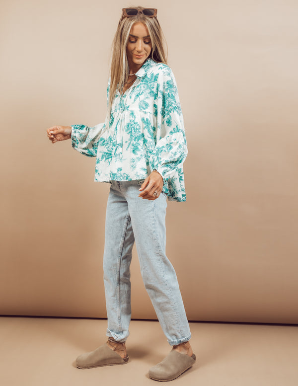 Gina Floral Top