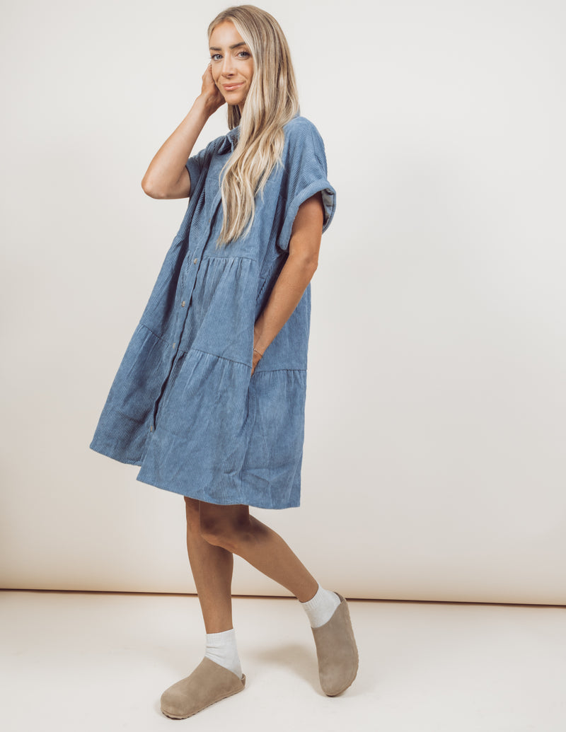 Cherie Corduroy Dress