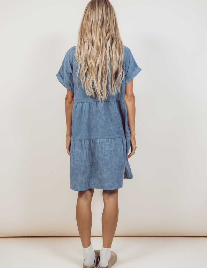Cherie Corduroy Dress