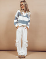 Cadet Striped Sweater