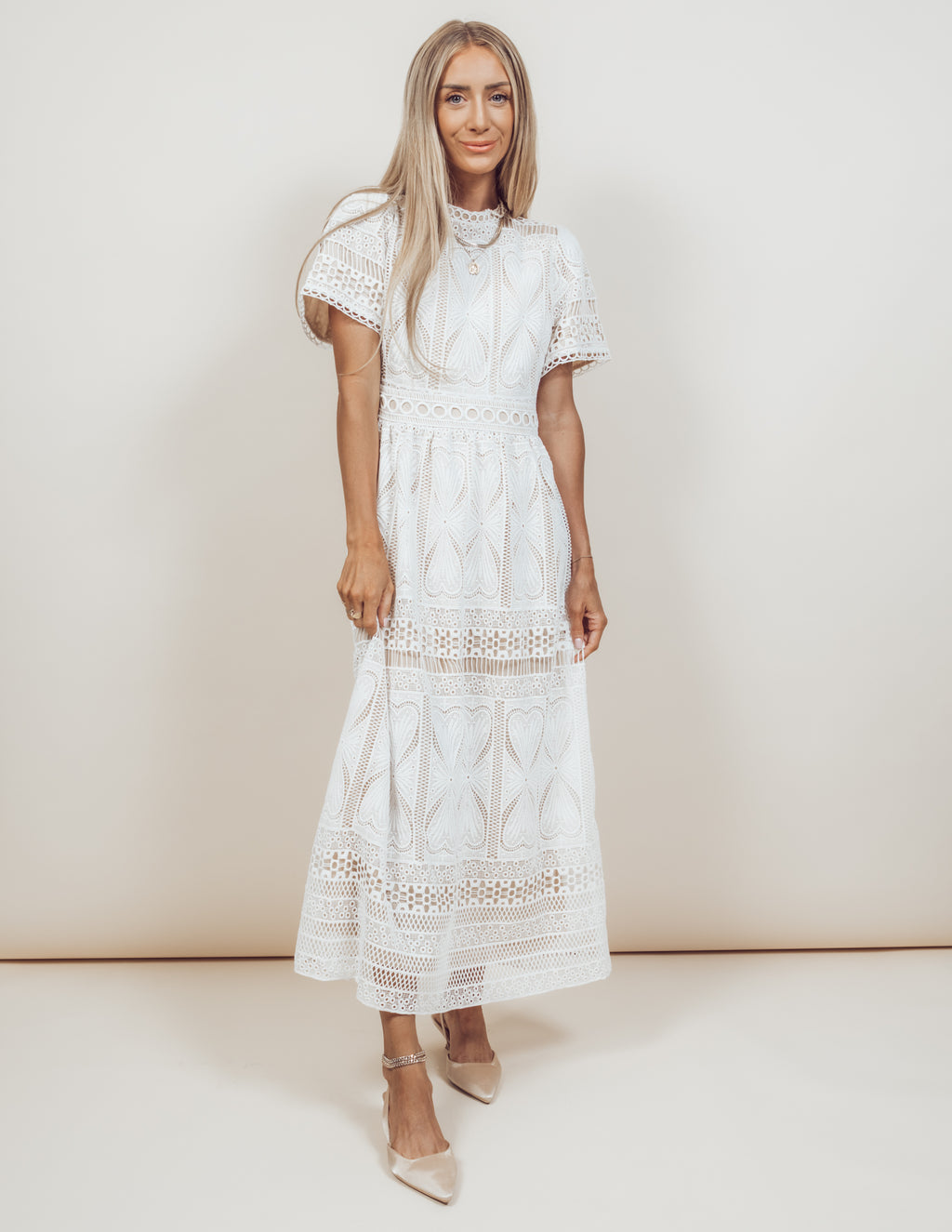 Kalani Lace Maxi Dress – Shop Stevie