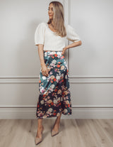 Camryn Floral Midi Skirt