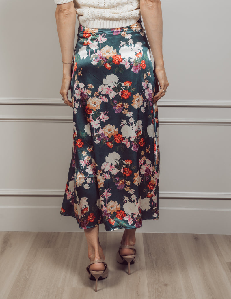 Camryn Floral Midi Skirt