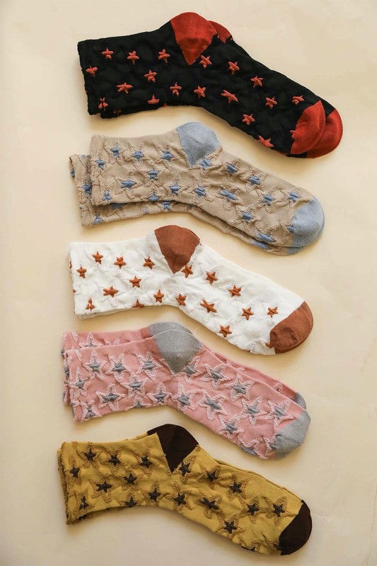 Star Design Socks