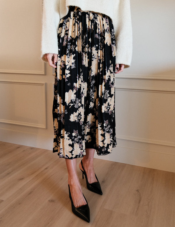 Liana Floral Midi Skirt