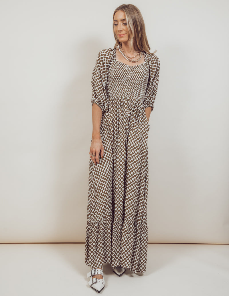 Zayla Printed Maxi Dress