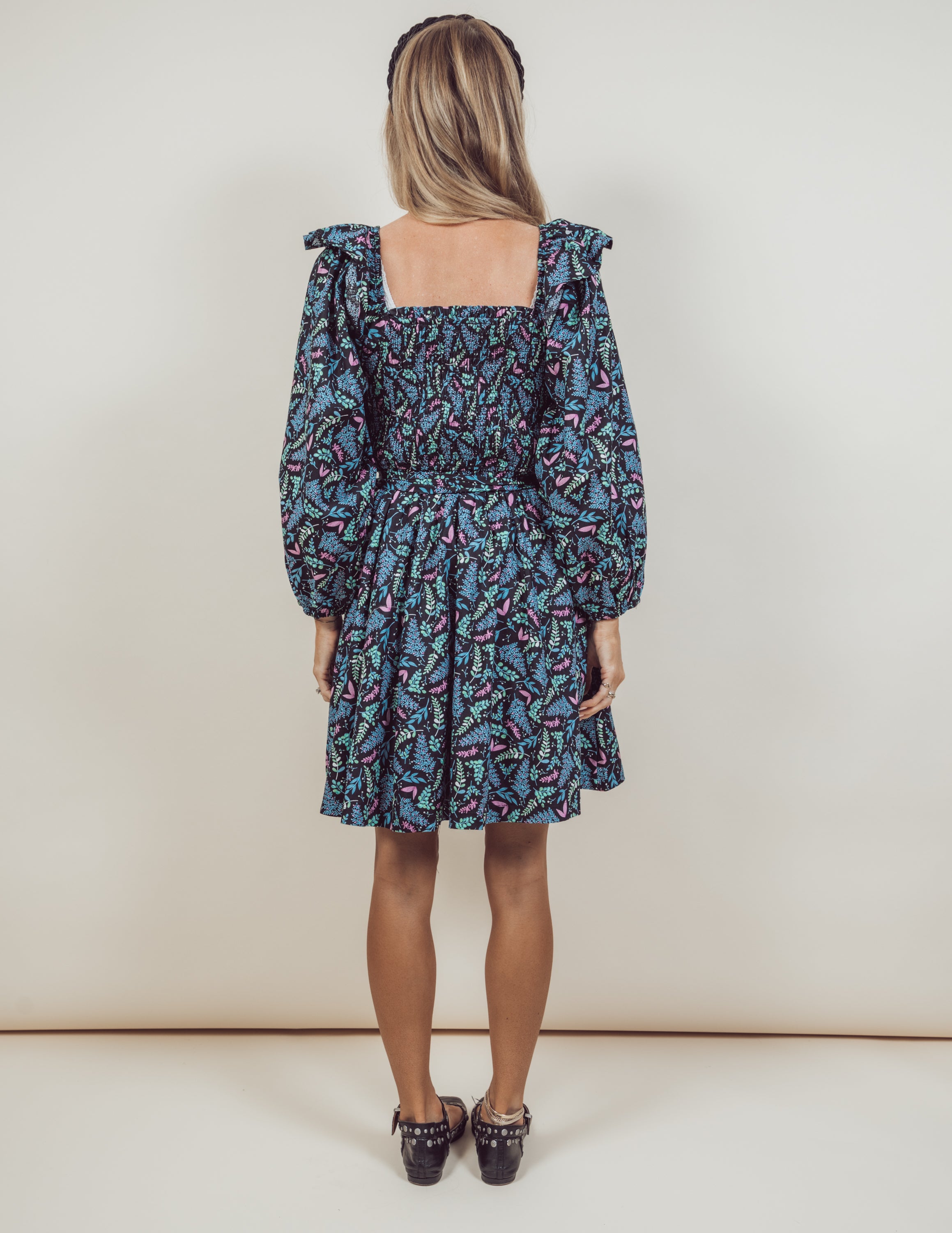 Olivia Printed Dress