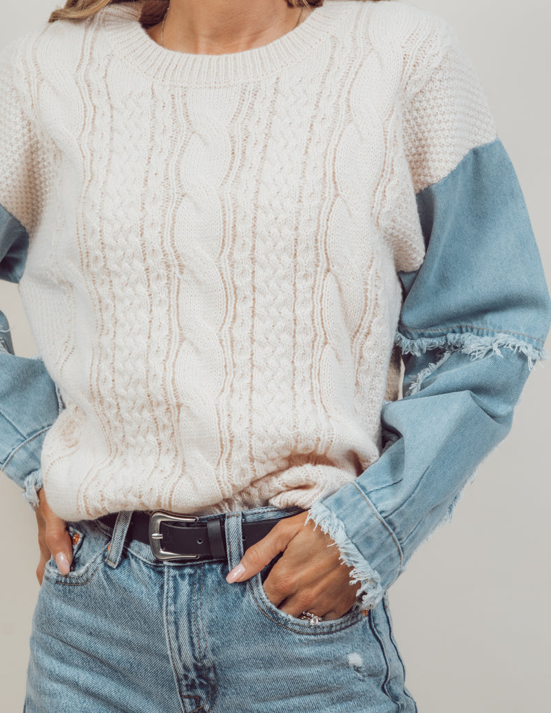 Blakely Cable Knit Sweater *RESTOCKING SOON*