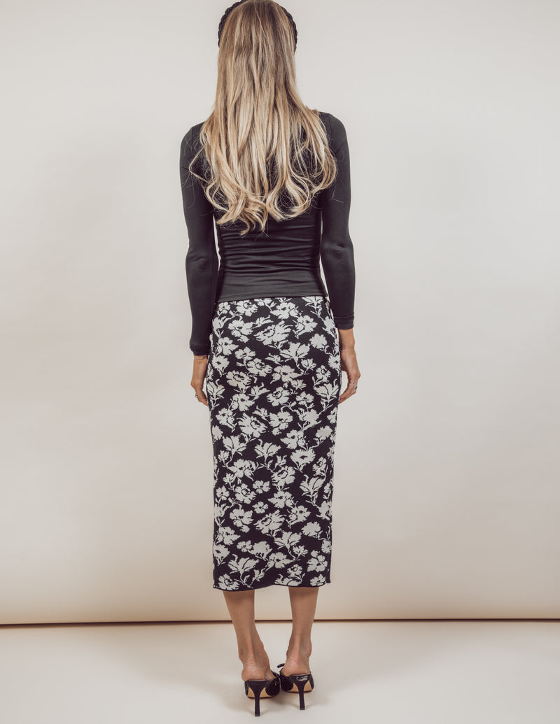 Delilah Floral Midi Skirt