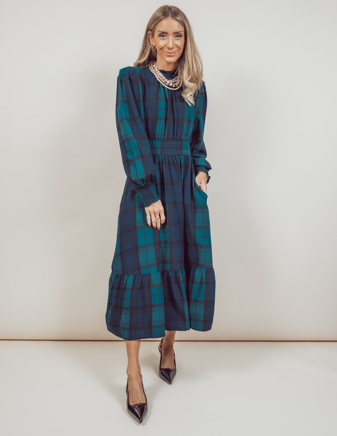 Palmer Plaid Dress