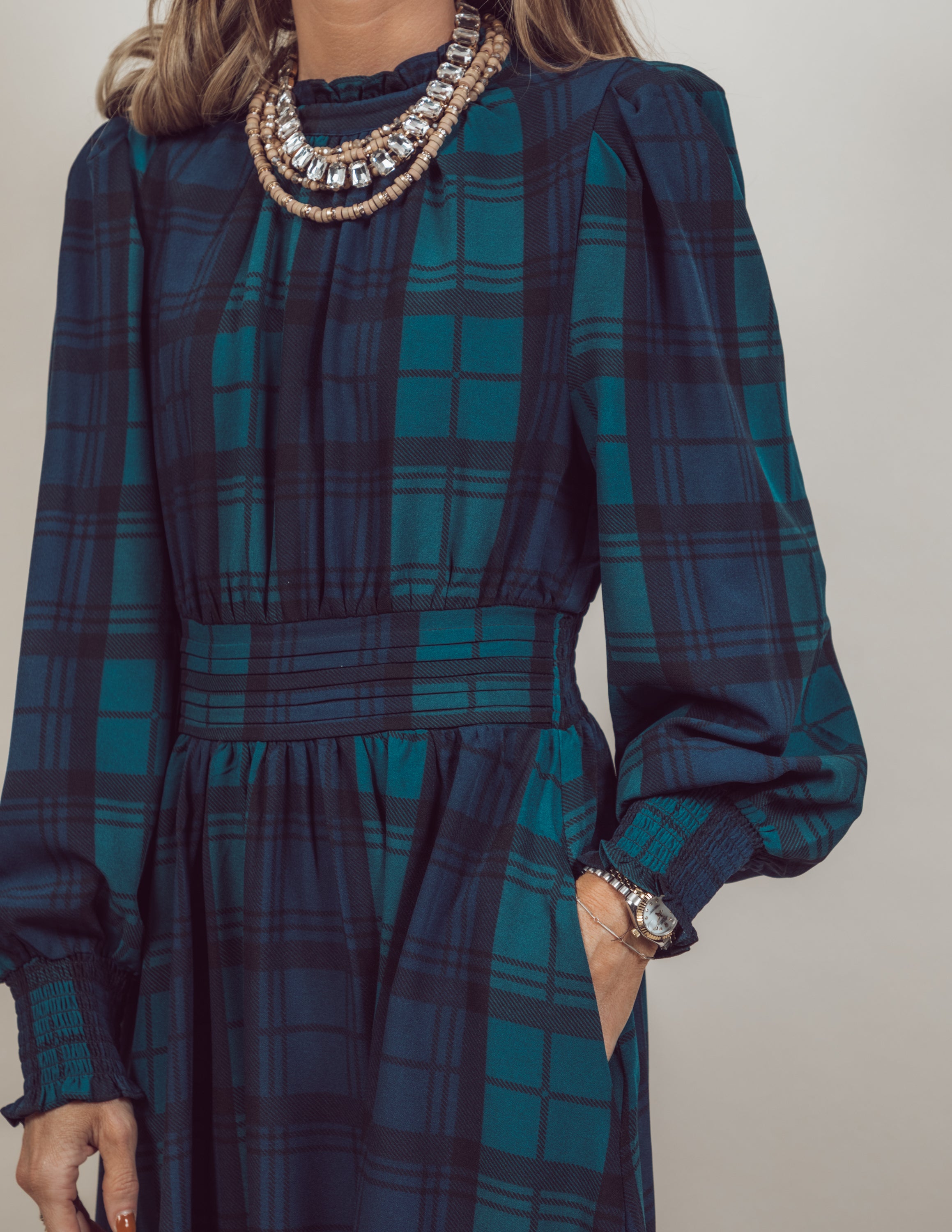 Palmer Plaid Dress