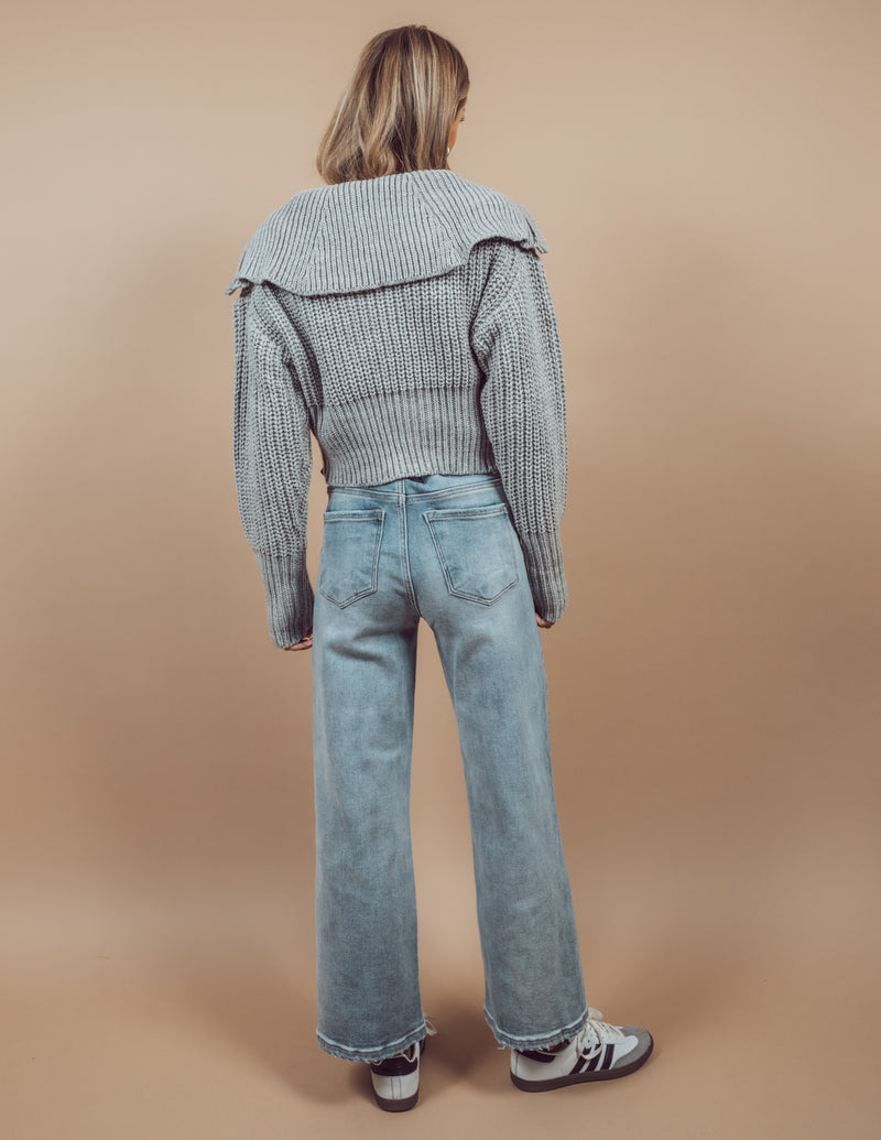 Leona Zip-Up Sweater